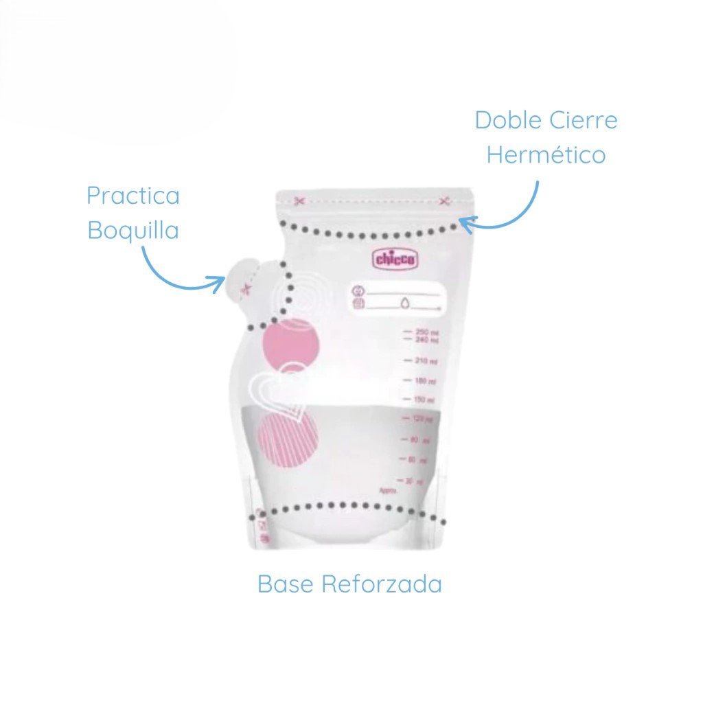 CHICCO BOLSAS CONTENEDORAS DE LECHE X 30UNID - Image 7