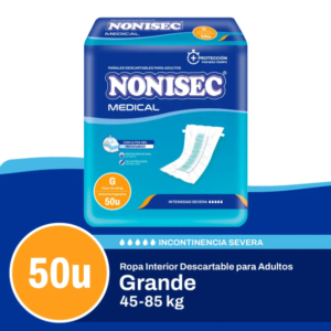NONISEC MEDICAL PAÑAL ADULTO G X 50