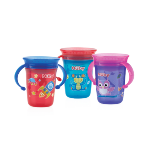 NUBY VASO 360 WONDER CON ASAS 240ML