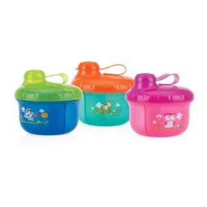 NUBY DISPENSER PARA LECHE EN POLVO 3 COMPARTIMIENTOS